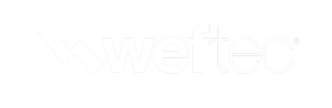 White WEFTEC Logo