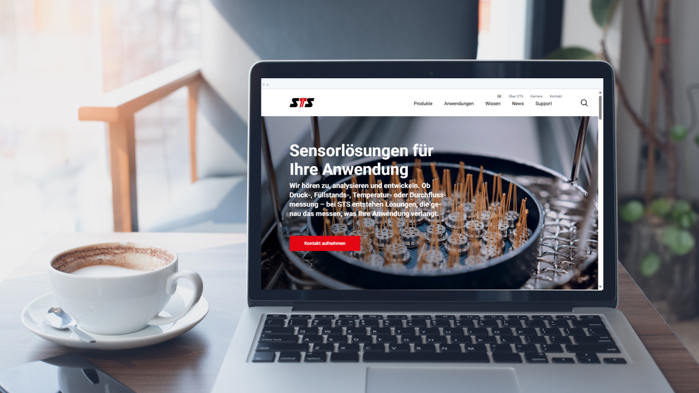 Neuer Webauftritt für STS Sensors
